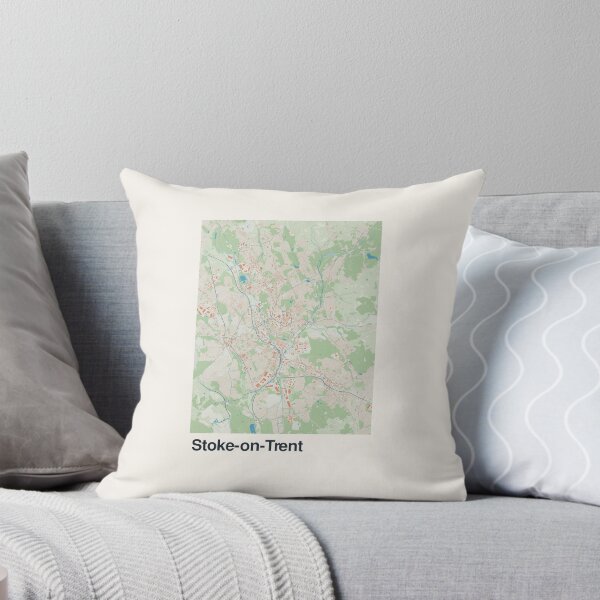 Item preview, Stoke-on-Trent Minimalistic Map Art designed and sold by MapsNerd.