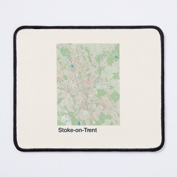 Item preview, Stoke-on-Trent Minimalistic Map Art designed and sold by MapsNerd.