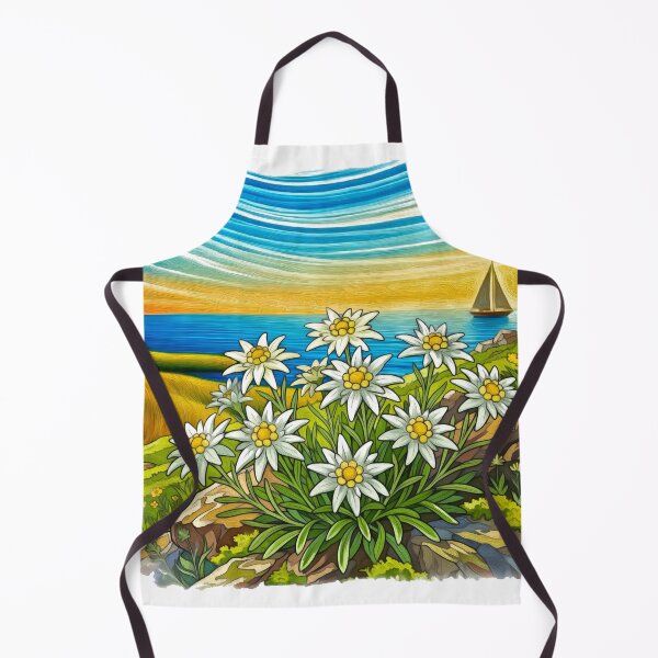 Item preview, Daisies by the Azure Sea designed and sold by Anas Arts.