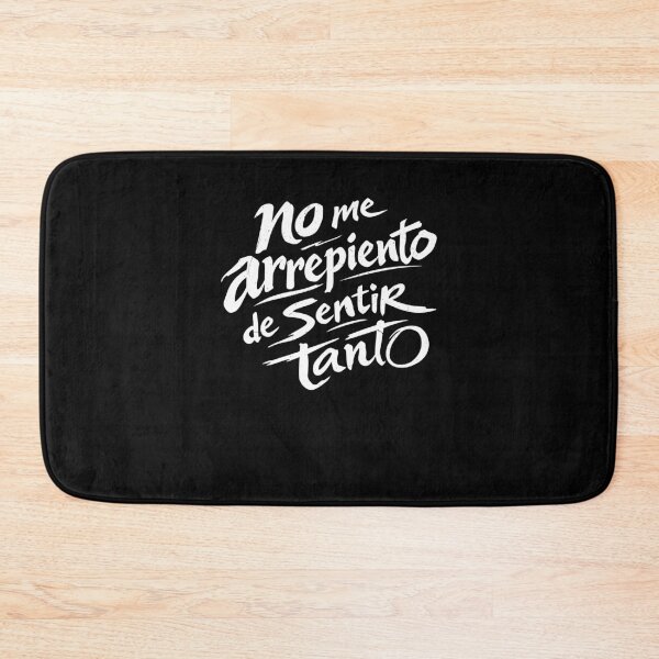 Item preview, No Me Arrepiento Spanish Quote Emotional Script Lettering designed and sold by thefirstbroo.