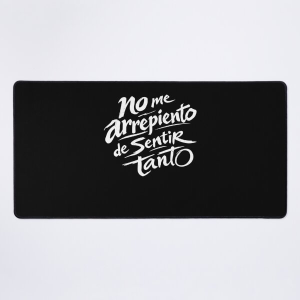 Item preview, No Me Arrepiento Spanish Quote Emotional Script Lettering designed and sold by thefirstbroo.