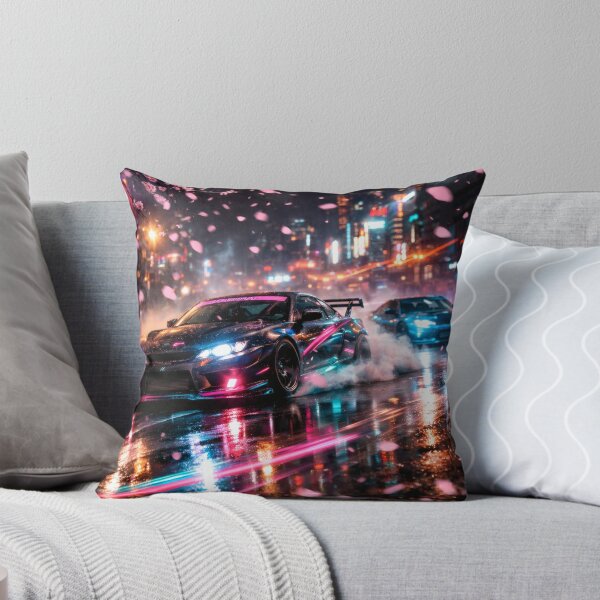 Item preview, Racing Car Poster | High-Speed Automotive Illustration | Retro Futuristic Motorsport Aesthetic & Dynamic Wall Art designed and sold by PaintedPixels01.
