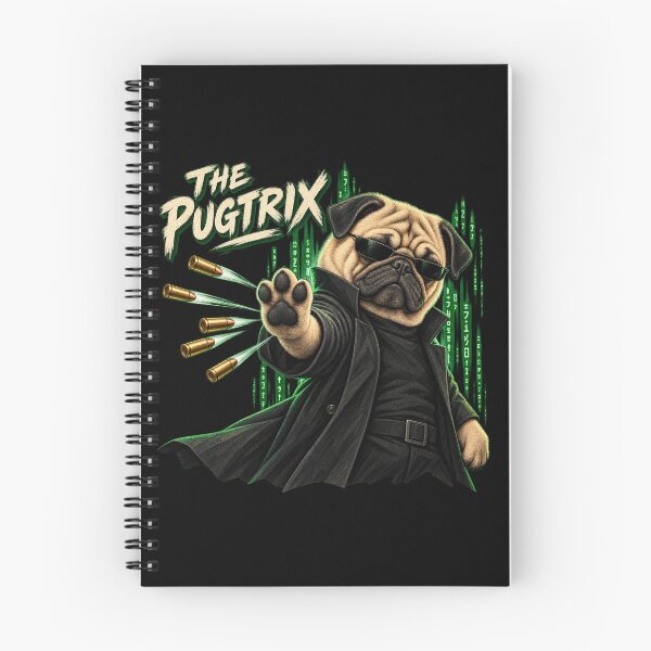 Item preview, The Pugtrix Cyber Pug designed and sold by ArtikaCreative.