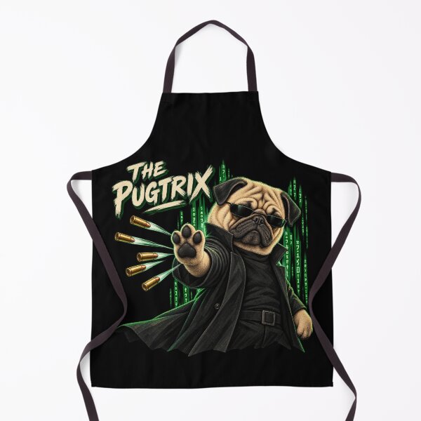 Item preview, The Pugtrix Cyber Pug designed and sold by ArtikaCreative.