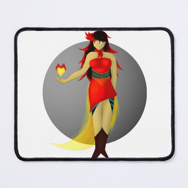 Item preview, Phoenix Rising from Fiery Flames Mythical Bird Illustration designed and sold by coldhorizon.