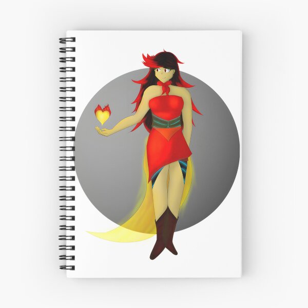 Item preview, Phoenix Rising from Fiery Flames Mythical Bird Illustration designed and sold by coldhorizon.