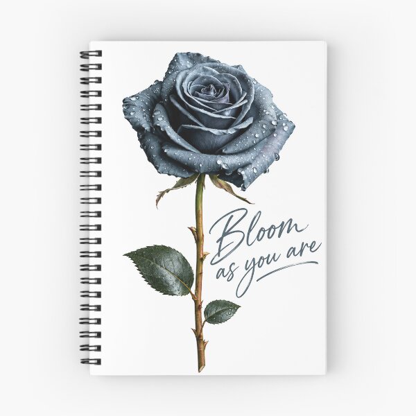 Item preview, Blue Rose Bloom As You Are designed and sold by cameleon style.