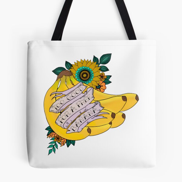 Item preview, Too Good For a Free Banana Funny Quote Design Inspired by James Acaster designed and sold by drbiz1.