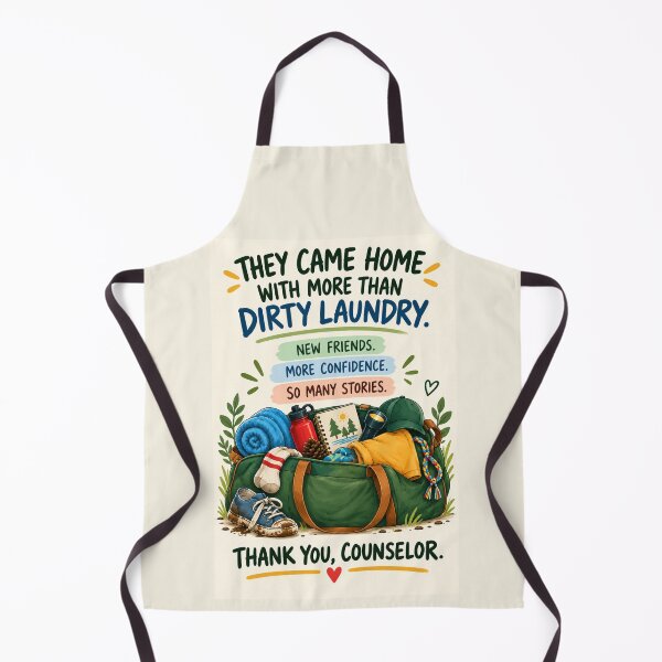 Item preview, Camp Counselor Thank You Card – More Than Dirty Laundry Summer Camp Appreciation designed and sold by astersgraphics.