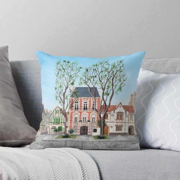 Item preview, Belgrano Buenos Aires Watercolor Print – Calle Melián Wall Art designed and sold by POSTERIOCREW.