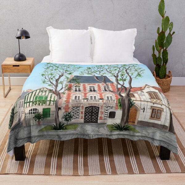 Item preview, Belgrano Buenos Aires Watercolor Print – Calle Melián Wall Art designed and sold by POSTERIOCREW.