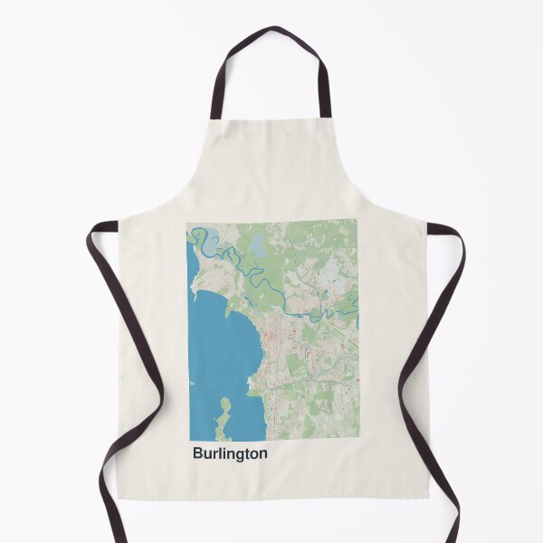 Item preview, Burlington Minimalistic Map Art designed and sold by MapsNerd.
