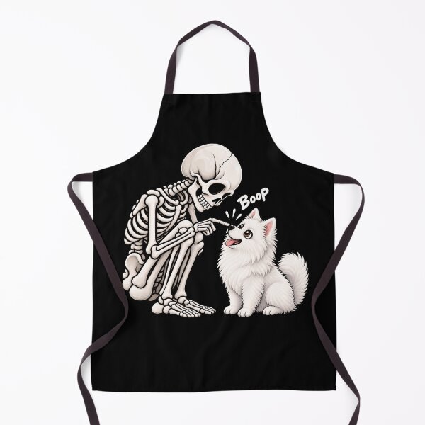 Item preview, Funny Skeleton American Eskimo Dog Boop Halloween Design Mom Dad designed and sold by rafaeltto.