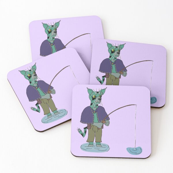 Item preview, Standing puddle angler designed and sold by Crobanaba.