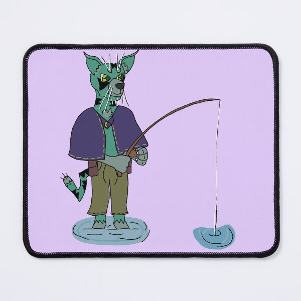 Item preview, Standing puddle angler designed and sold by Crobanaba.