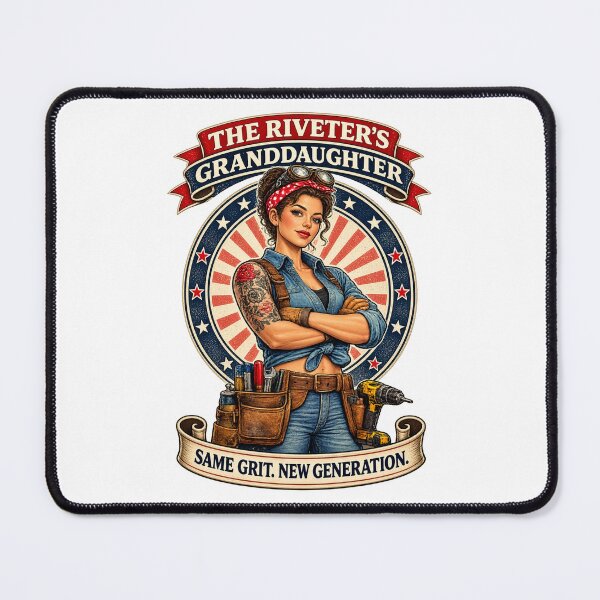 Item preview, Same Grit. New Generation. – Vintage Inspired Women's Empowerment Design designed and sold by GMACgraphicsCo.