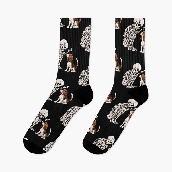 Item preview, Funny Skeleton American Foxhound Dog Boop Halloween Design Mom Dad designed and sold by rafaeltto.