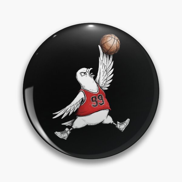 Artikelvorschau, Fine de Claire - Basketball Pigeon Slam Dunk Jumpman Style entworfen und verkauft von LiapkaShaped.