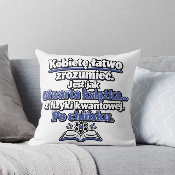 Item preview, Kobieta jak otwarta książka z fizyki kwantowej designed and sold by PRINTIONAL.