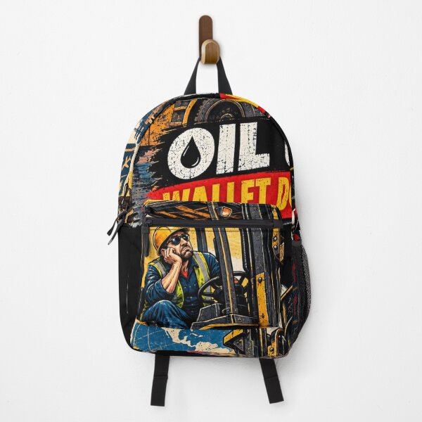 Item preview, Oil Up Wallet Down Forklift designed and sold by RetroNibylander.