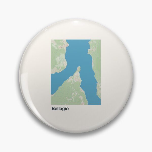 Item preview, Bellagio Minimalistic Map Art designed and sold by MapsNerd.