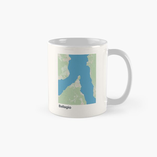 Item preview, Bellagio Minimalistic Map Art designed and sold by MapsNerd.