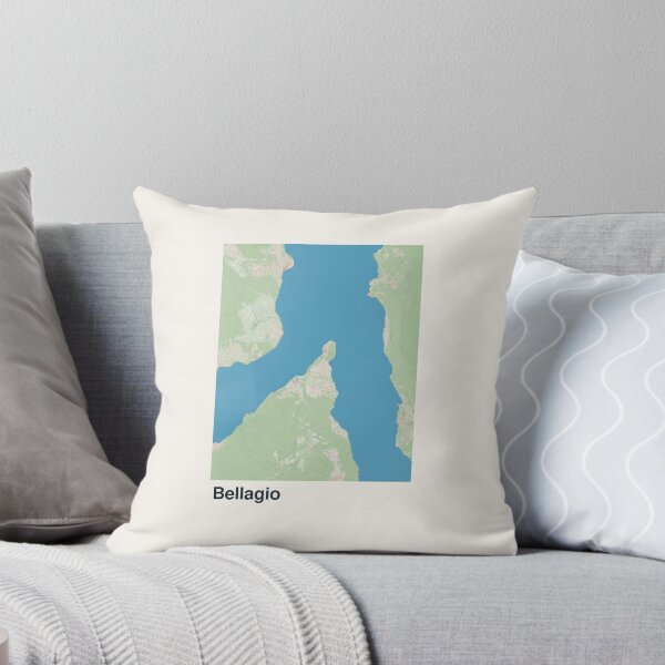 Item preview, Bellagio Minimalistic Map Art designed and sold by MapsNerd.