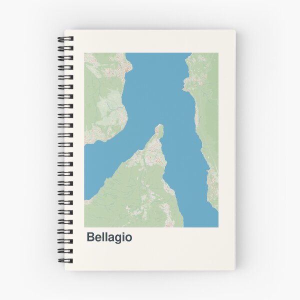 Item preview, Bellagio Minimalistic Map Art designed and sold by MapsNerd.