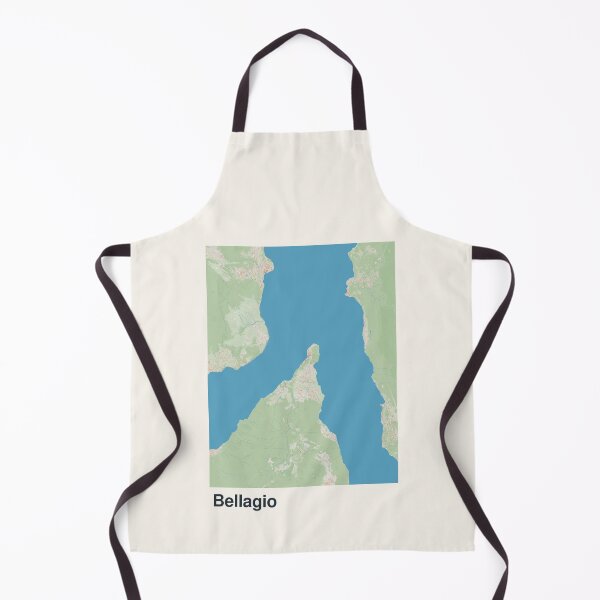 Item preview, Bellagio Minimalistic Map Art designed and sold by MapsNerd.