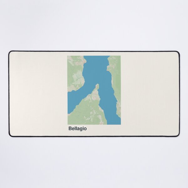 Item preview, Bellagio Minimalistic Map Art designed and sold by MapsNerd.