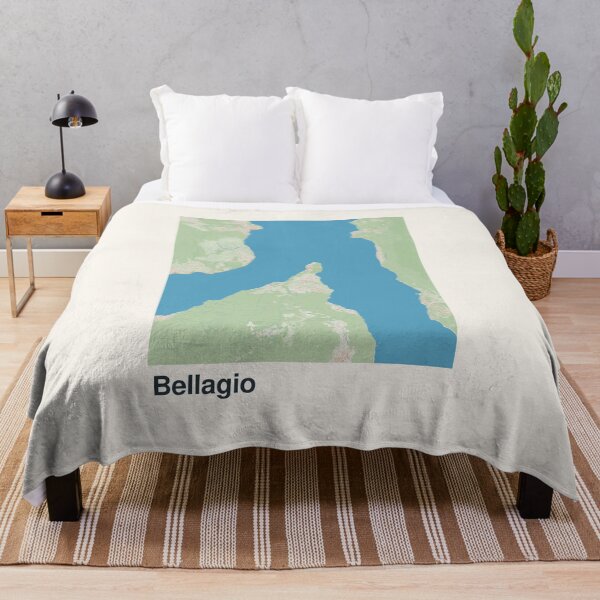 Item preview, Bellagio Minimalistic Map Art designed and sold by MapsNerd.