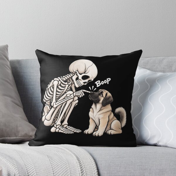Item preview, Funny Skeleton Anatolian Shepherd Dog Boop Halloween Design Mom Dad designed and sold by rafaeltto.
