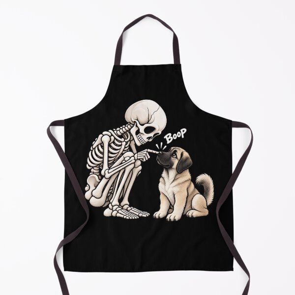 Item preview, Funny Skeleton Anatolian Shepherd Dog Boop Halloween Design Mom Dad designed and sold by rafaeltto.