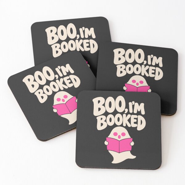 Item preview, Boo Im Booked Spooky Cute Reading Ghost Aesthetic designed and sold by MavtM.