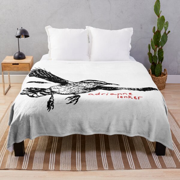 Item preview, Red Typography Black Bird Indie Rock designed and sold by MosiUniq.