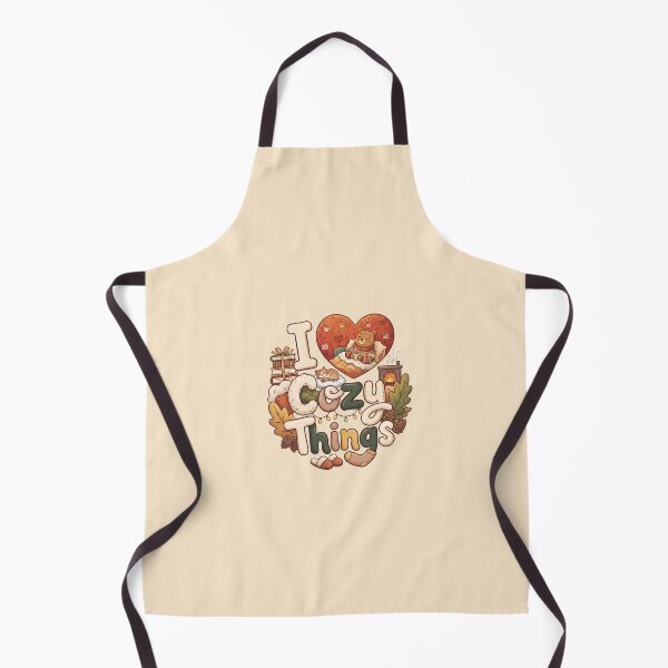 Item preview, I Love Cozy Things Autumn Bear designed and sold by Itsheartshop.