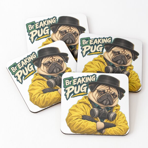 Item preview, Breaking Pug Funny Science Dog designed and sold by ArtikaCreative.