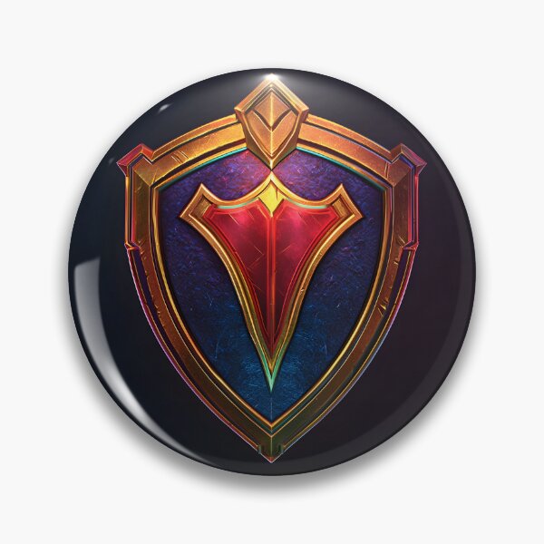 Item preview, Rpg Warrior Emblem, 3d Render, Deep Crimson designed and sold by Checho30.