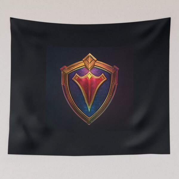 Item preview, Rpg Warrior Emblem, 3d Render, Deep Crimson designed and sold by Checho30.