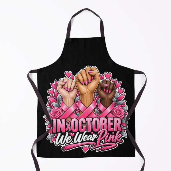 Item preview, In October We Wear Pink Raised Fists designed and sold by Lombardino.