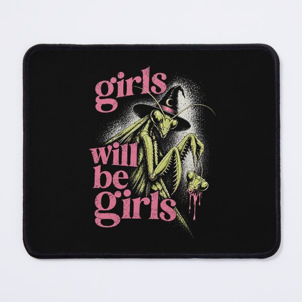 Item preview, Girls Will Be Girls Praying Mantis Witchcore Humor designed and sold by thefirstbroo.