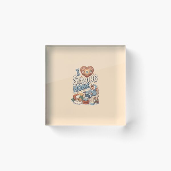 Item preview, I Love Staying Home  designed and sold by Itsheartshop.