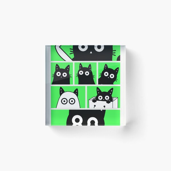 Item preview, Black Cats Everywhere designed and sold by DibujandoPorfa.