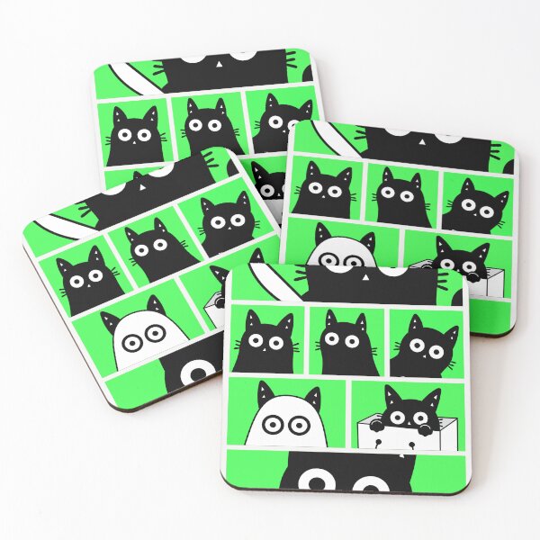 Item preview, Black Cats Everywhere designed and sold by DibujandoPorfa.