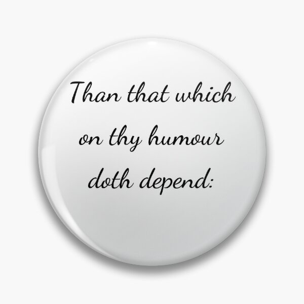 Item preview, “Than that which on thy humour doth depend:” - handwriting black designed and sold by ariksworld.
