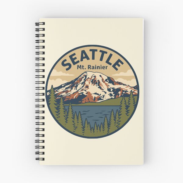 Item preview, Vintage Mt Rainier Mountain designed and sold by Travelpeak.