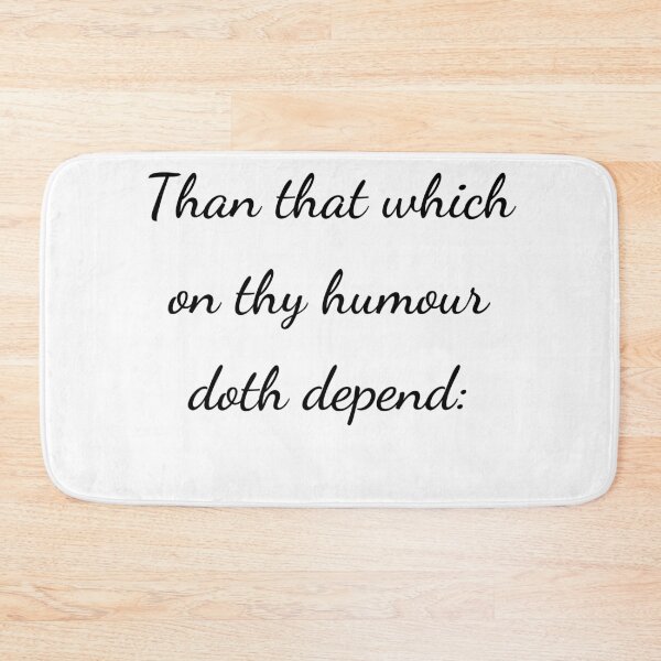 Item preview, “Than that which on thy humour doth depend:” - handwriting black designed and sold by ariksworld.