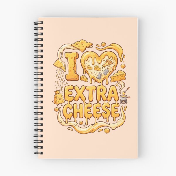 Item preview, I Love Extra Cheese designed and sold by Itsheartshop.