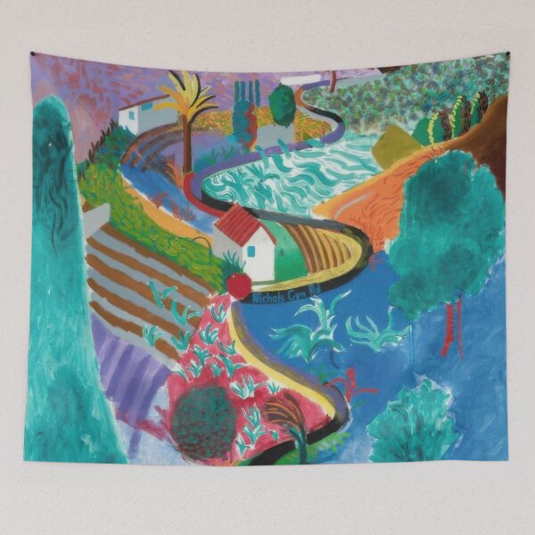 Item preview, David Hockney art - David Hockney painting - David Hockney artist - David Hockney portrait - David Hockney pop art designed and sold by Rohyadalim.