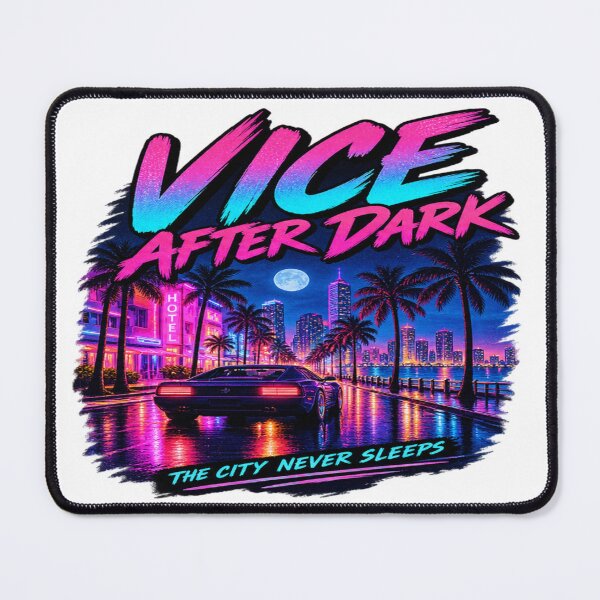Item preview, Vice After Dark Retro Neon Night City Streetwear designed and sold by findsbycoco.